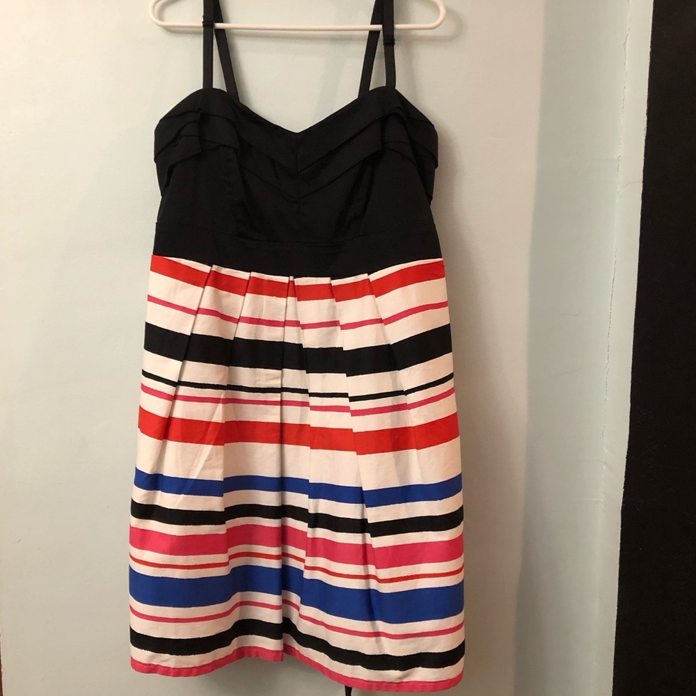 Torrid Black Stripe Dress